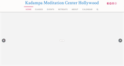 Desktop Screenshot of meditateinhollywood.org